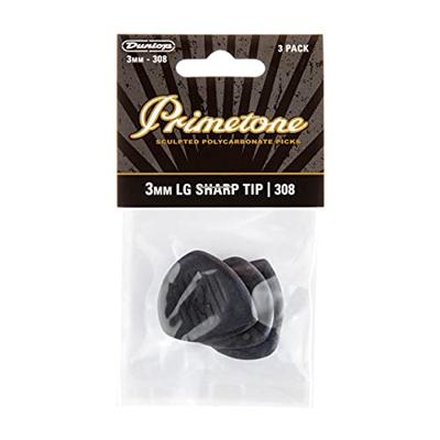 Dunlop 477P308 Primetone Classic Large Sharp Tip Pick 3.0 mm plectrumset (3 stuks) Dunlop 477P308 Primetone Classic Large Sharp Tip Pick 3.0 mm plectrumset (3 stuks)