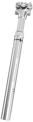 Ergotec Telescopische verende zadelpen sp-5.0 ø27.2 mm / 350 mm - zilver