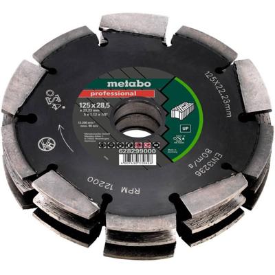 Metabo 628299000 Groeffrees Hardmetaal Lengte 175 mm Afmeting, Ø 125 mm 1 stuks Metabo 628299000 Groeffrees Hardmetaal Lengte 175 mm Afmeting, Ø 125 mm 1 stuks