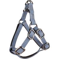 Hondentuig Delu Blauw 35 - 50 cm x 15 mm Flamingo Blauw - thumbnail