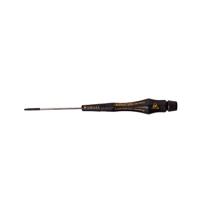 Bernstein Tools for Electronics Bernstein Werkzeugfabrik Elektronica en fijnmechanica Platte schroevendraaier Kopbreedte: 2.5 mm Koplengte: 60 mm - thumbnail