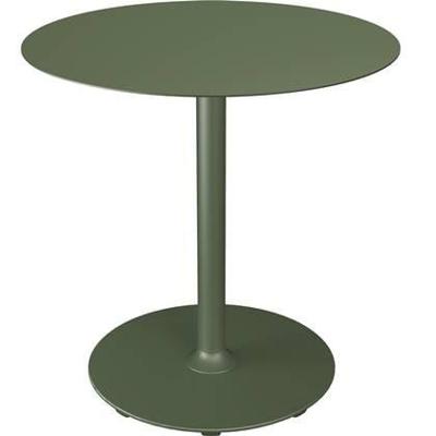 Houe Pico tuintafel Ø74 cm Olive Green rond onderstel