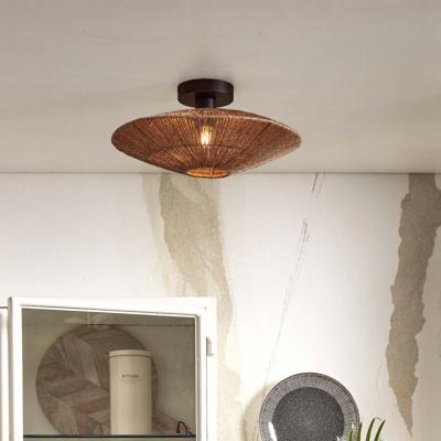 GOOD&MOJO Plafondlamp 'Iguazu' Jute, 40cm, kleur Naturel GOOD&MOJO Plafondlamp 'Iguazu' Jute, 40cm, kleur Naturel