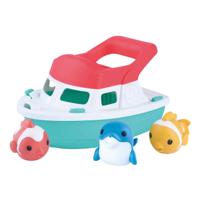 Playgo badset boot met spuitfiguurtjes - 4dlg. - thumbnail