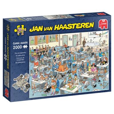 Jumbo Jan van haasteren legpuzzel - de kattenshow, 2000st.