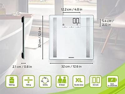 Soehnle 63858 Shape Sense Control 200 Digitale Personenweegschaal Wit Soehnle 63858 Shape Sense Control 200 Digitale Personenweegschaal Wit