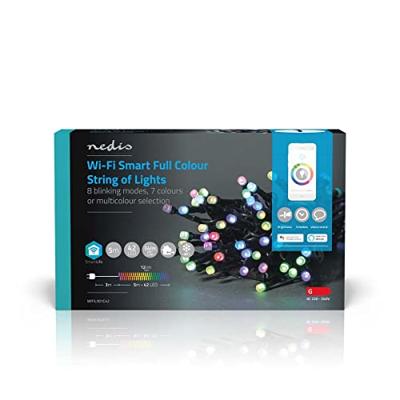 Nedis WIFILX01C42 Smartlife Decoratieve Led Koord Wi-fi Rgb 42 Led&apos;s 5.00 M Android™ / Ios
