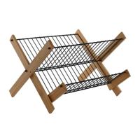 Afdruiprek voor Keukengootsteen Home ESPRIT Zwart 39,5 x 38 x 27 cm - thumbnail