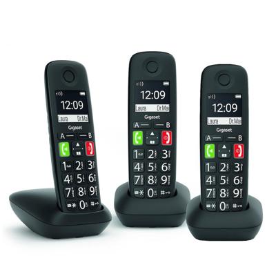 Gigaset DECT E290R trio huistelefoon Gigaset DECT E290R trio huistelefoon