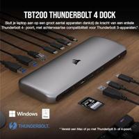 Corsair TBT200 Thunderbolt 4 Dock dockingstation - thumbnail