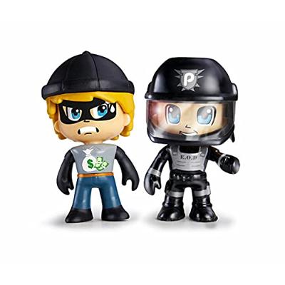 Famosa Pinypon politie wagen met 2 speel figuren en 25 accessoires - thumbnail