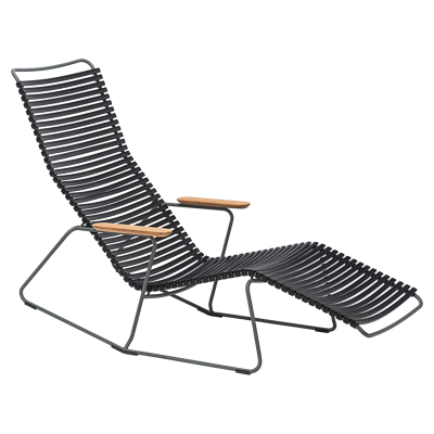 Houe Click Sunrocker ligstoel Black