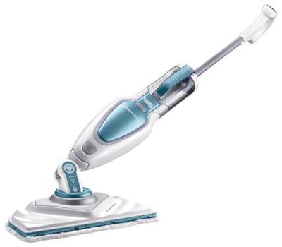 BLACK & DECKER FSM1630-QS - Deltahead stoommop - 1600 W - 4 accessoires - Wit/Blauw