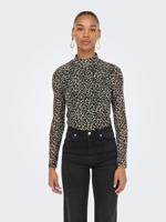 Only Onlerica Life Mesh L/s Top Jrs Noos 15141298 T-shirt Lange Mouw Pumice Stone Everyday Leo - thumbnail