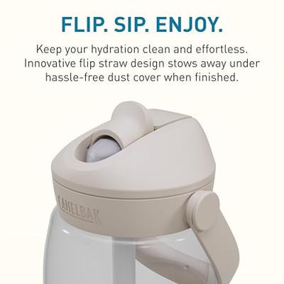 Camelbak Thrive Flip Straw 1 L Drinkfles Clear 1L Camelbak Thrive Flip Straw 1 L Drinkfles Clear 1L