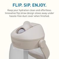 Camelbak Thrive Flip Straw 1 L Drinkfles Clear 1L - thumbnail