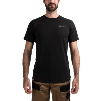 Milwaukee ht ss bl xl t-shirt hybrid short sleeve black xl - 4932492966