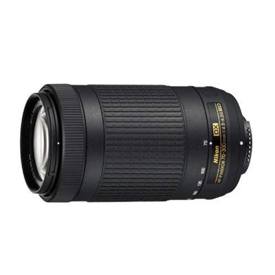 Nikon 20062 AF-P DX Nikkor 70-300mm 1:4.5-6.3G ED VR lens (58 mm filterschroefdraad) voor Nikon-F-bajonet zwart
