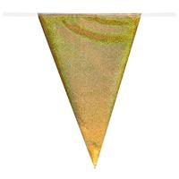 Vlaggenlijn Zeemeermin folie 4m 30x20cm - thumbnail