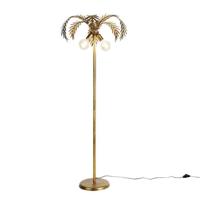 Ylumen Vloerlamp Palm H 156 cm goud bruin - thumbnail