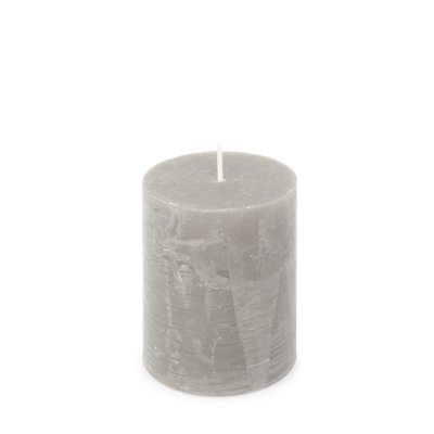 Kaars rustiek 70/95 mm lichtgrijs Spaas - Spaas Kaars rustiek 70/95 mm lichtgrijs Spaas - Spaas