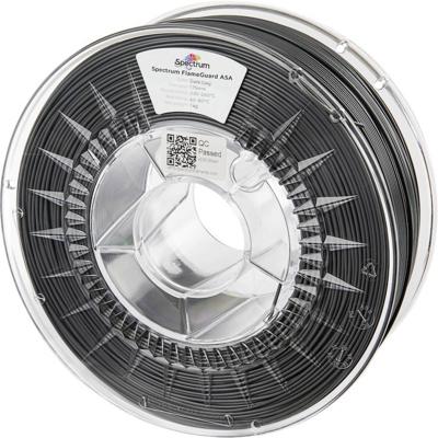 Spectrum Filaments 81445 FlameGuard ASA 275 Filament ASA Vlamvertragend, Hittebestendig, UV-bestendig, Weerbestendig 1.75 mm 1000 g Dark grey, Grijs 1 stuk(s)