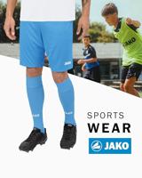 JAKO 4400K Short Manchester 2.0 Kids - Hemelsblauw - 152 - thumbnail