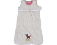 Schnizler slaapzak Nicki Ree mouwloos meisjes 110 cm grijs - thumbnail