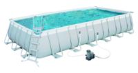 Bestway Zwembadset Power Steel rechthoekig 732x366x132 cm - thumbnail