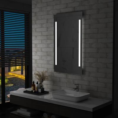 VidaXL Badkamerspiegel led 60x100 cm