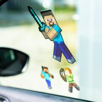 Minecraft Herbruikbare raamstickers - thumbnail