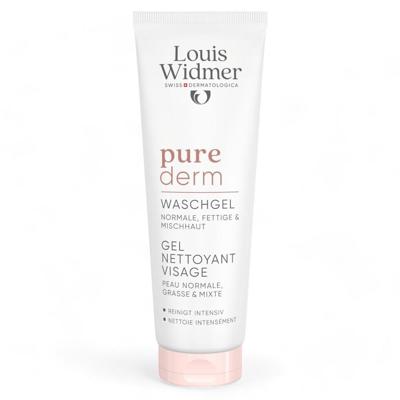 Louis Widmer Purederm Wash Gel Gezicht Geparfumeerd 125ml