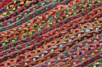 Tapijt DKD Home Decor Katoen Multicolour Jute (200 x 290 x 1 cm) - thumbnail