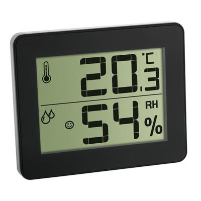 TFA Dostmann 30.5027.01 Thermo- en hygrometer Zwart