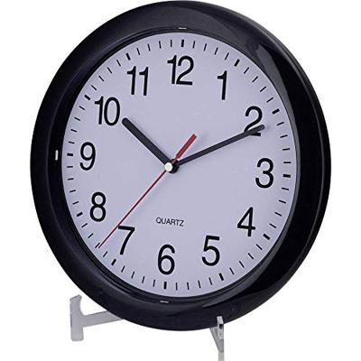 EUROTIME 22221 Wandklok Kwarts 25 cm Zwart