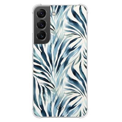 Samsung Galaxy S22 shockproof hoesje - Japandi waves