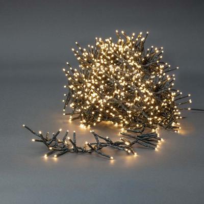 Nedis CLCS1512 Decoratieve Verlichting Cluster 1512 Led&apos;s Warm Wit 11.00 M Licht Effecten: 7 Binnen & Buiten Netvoeding