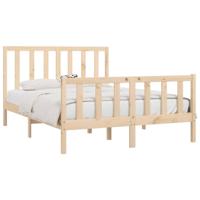 Bedframe massief hout 120x200 cm - thumbnail