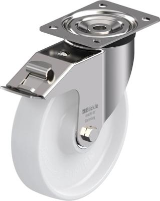 Blickle LX-PO 200XK-FI Zwenkwiel met rem Wieldiameter: 200 mm Draagvermogen (max.): 400 kg 1 stuk(s)