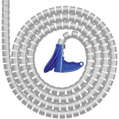 HellermannTyton HWPP-25MM-PP-GY-K1 Kabelslang 27 mm (max) Grijs 2 m HellermannTyton HWPP-25MM-PP-GY-K1 Kabelslang 27 mm (max) Grijs 2 m