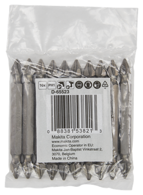 Makita Accessoires Schroefbit PH1x65mm - D-65523 D-65523