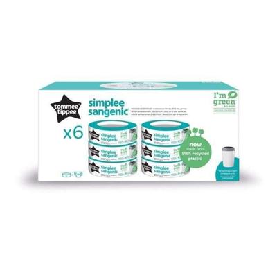 Navullingen Simplee x 6 TOMMEE TIPPEE grijs