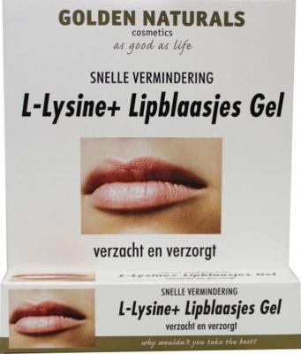 Golden Naturals L-Lysine Lipblaasjes Gel
