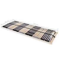 VidaXL Lattenbodem met 42 latten 7 zones 90x200 cm - thumbnail