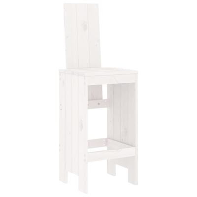 5-delige Barset massief grenenhout wit