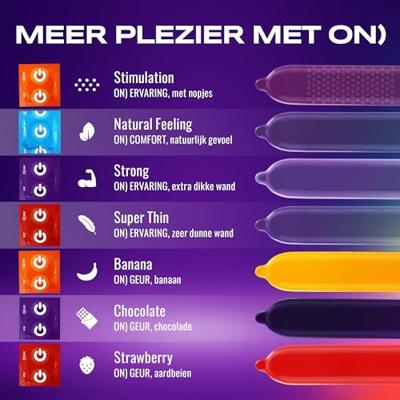 ON Extra Large 100 Bredere Condooms