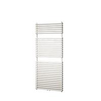 Designradiator Florion Nxt Dubbel 140,6 x 60 cm 1153 Watt met Middenaansluiting Zilver Metallic - thumbnail