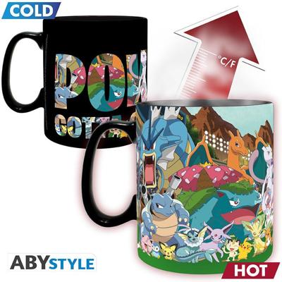 Pokemon Heat Change Mug - Gotta Catch Em All Pokemon Heat Change Mug - Gotta Catch Em All