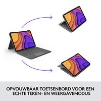 Logitech Folio Touch voor iPad Air (4e generatie) tablethoes - thumbnail