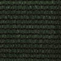 Balkonscherm 90x400 cm HDPE donkergroen - thumbnail